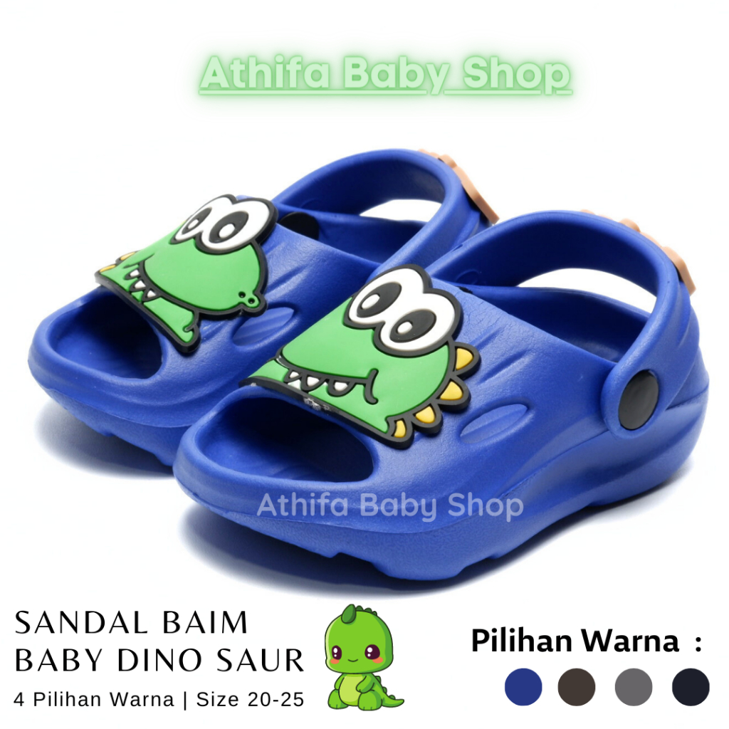 Sandal Gunung Bayi Anak Laki Lelaki Cowok Sepatu Sendal Baim Balita Kecil Umur 6 Bulan 1 2 3 4 tahun 083B