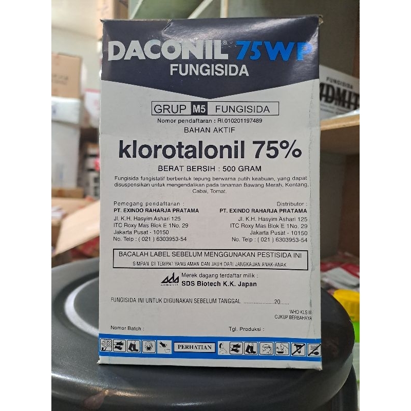 DACONIL 500GRAM FUNGISIDA KLOROTALONIL 75%