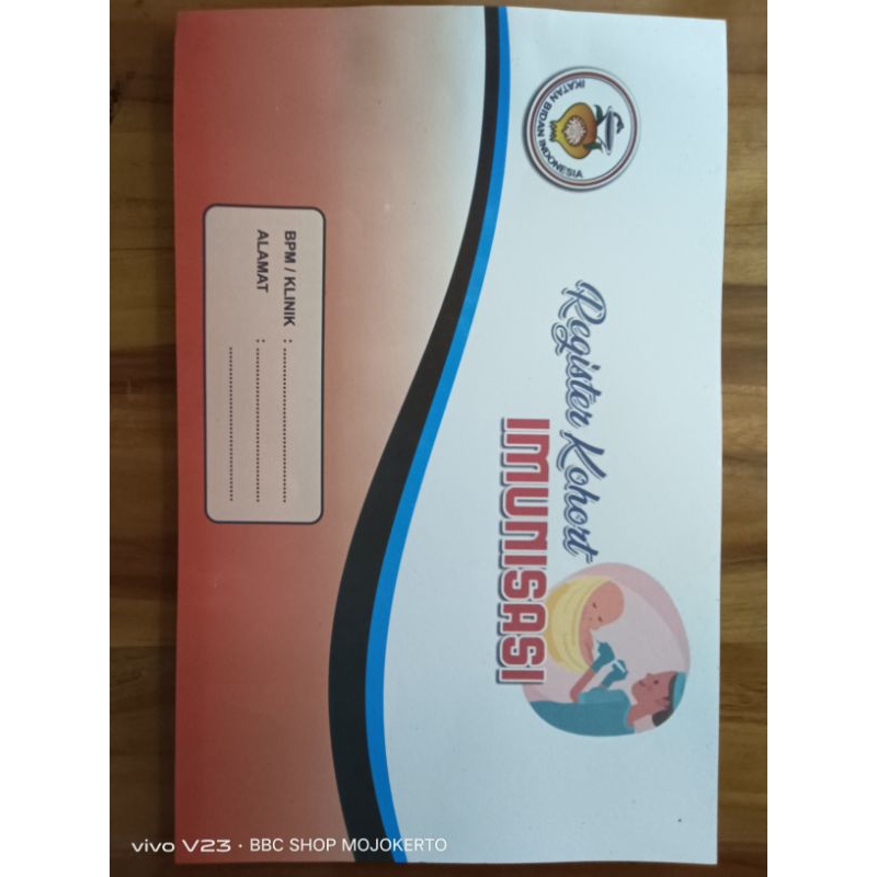 BUKU REGISTER KOHORT IMUNISASI