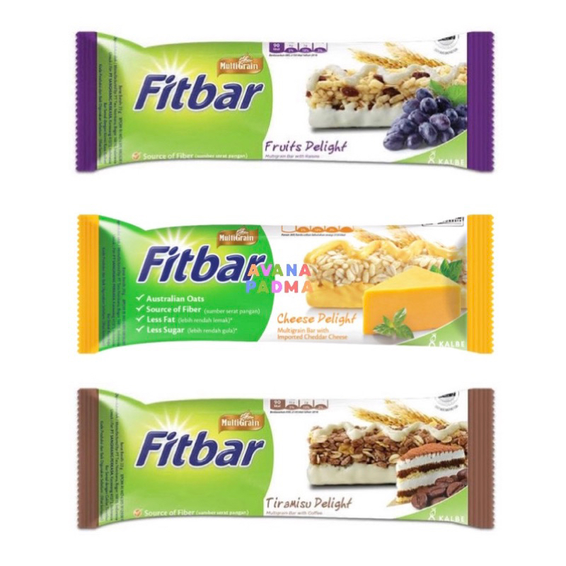 

Fitbar Multigrain (20g) (4 Varian Rasa)