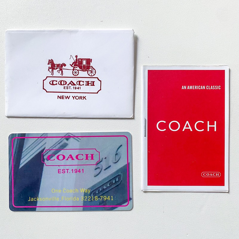 Care Card Coach Envelope Guide Card Tas COC Model Amplop