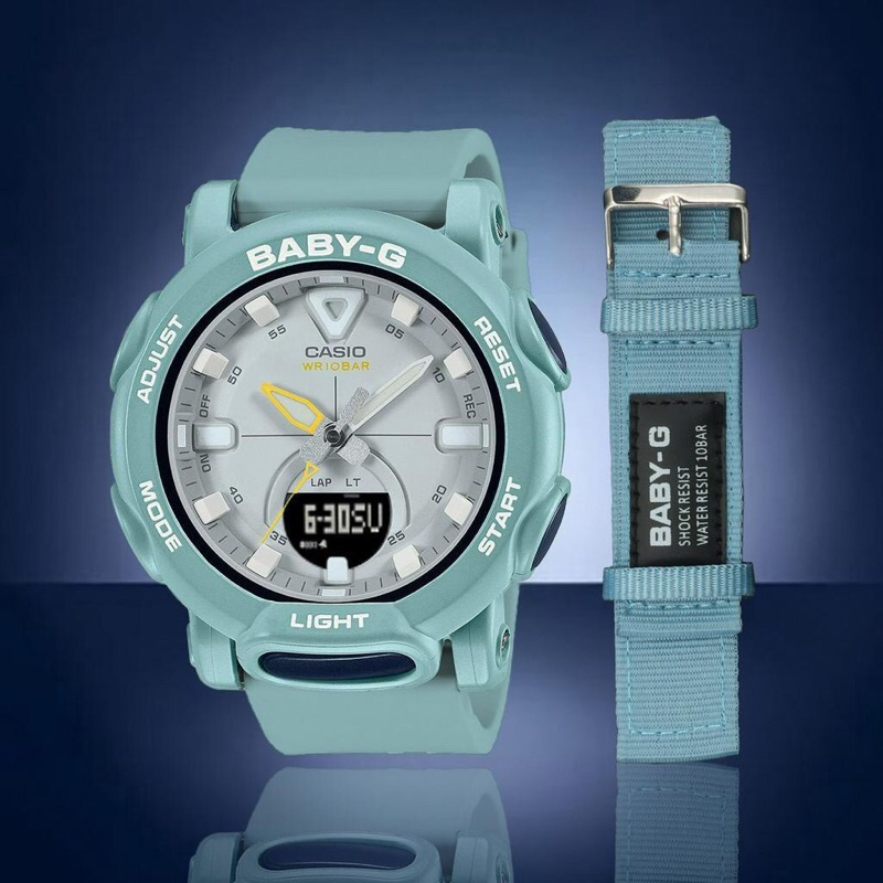 Terlaris Terbaru New Free box Free Tali Kanvs Jam Tangan Analog Cewek Wanita Casio Baby-G BGA-310Ca