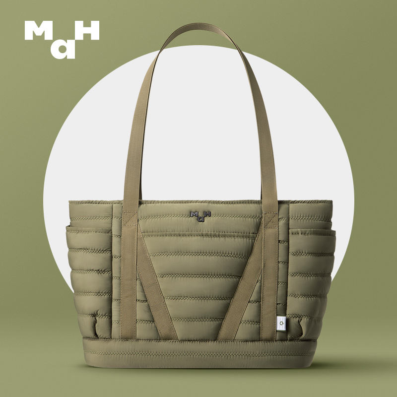 MAH Young Spun Cotton Series Tote Bag Gaya Korea Tas Tangan Wanita Kasual