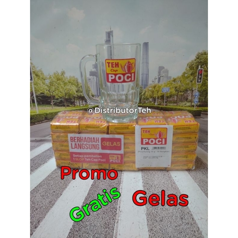 

Teh Cap Poci Kuning Kemasan 10 gr x 50 pcs