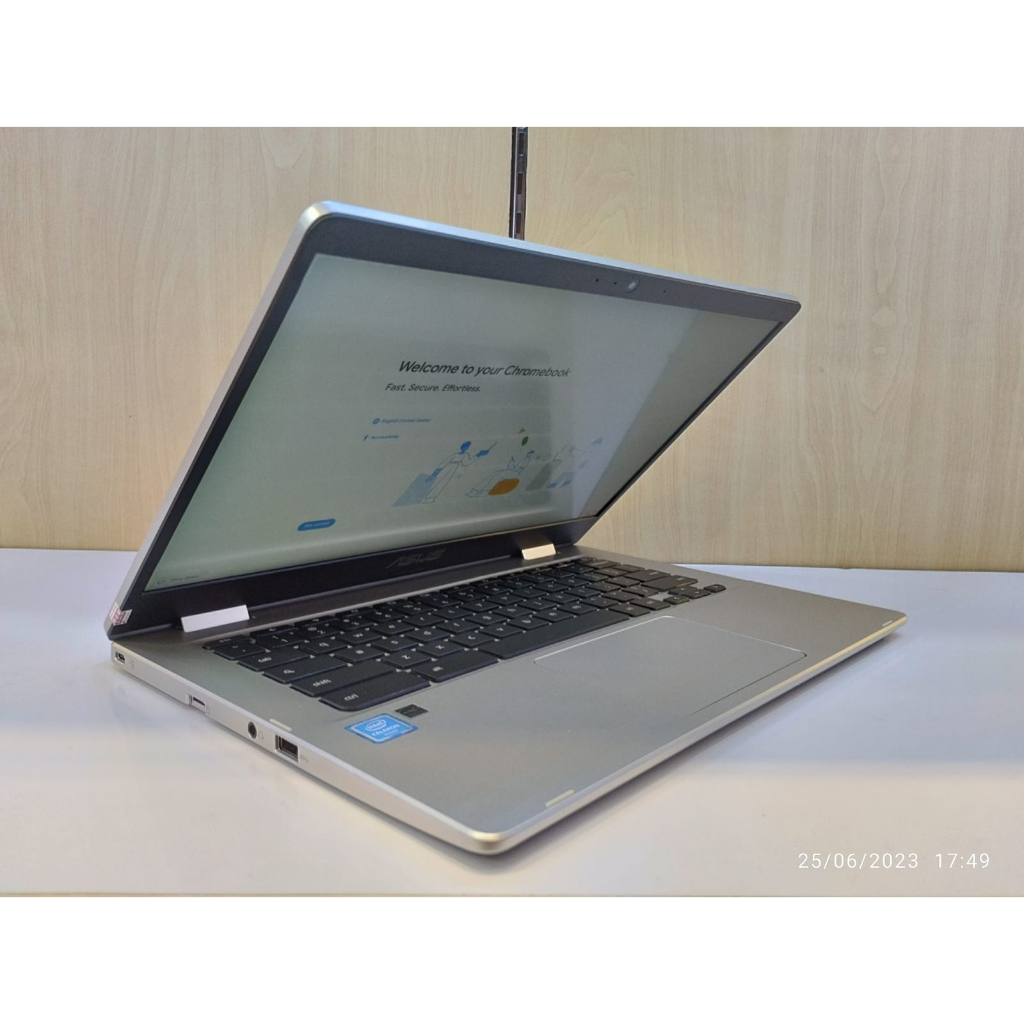 Laptop slim Asus Chromebook C424MA Intel N4020 RAM 4GB 256GB Full HD 14 Chrome OS