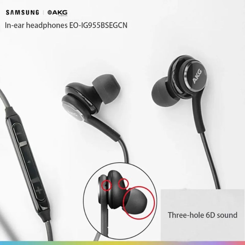 EARPHONE HEADSET SAMSUNG GALAXY A34 A54 5G HANDSFREE ORIGINAL 100% JACK TYPE C STEREO PURE BASS HF ORI