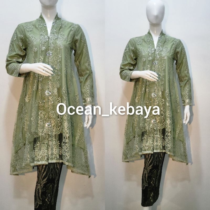 Kebaya Kartini Payet Nongliter Desain Baru