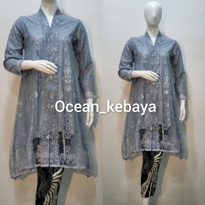 Kebaya Kartini Payet Nongliter Desain Baru