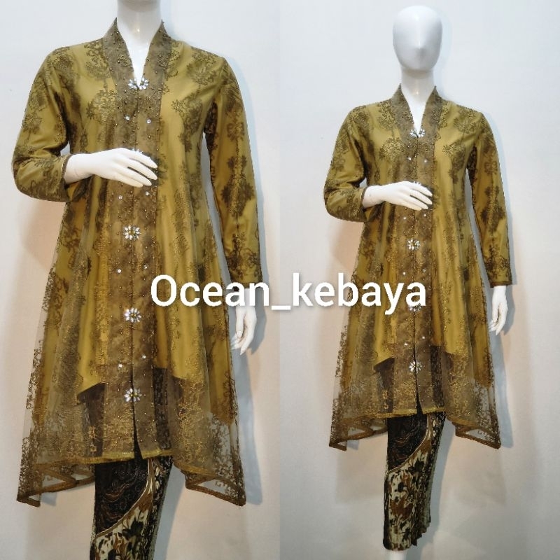 Kebaya Kartini Payet Nongliter Desain Baru