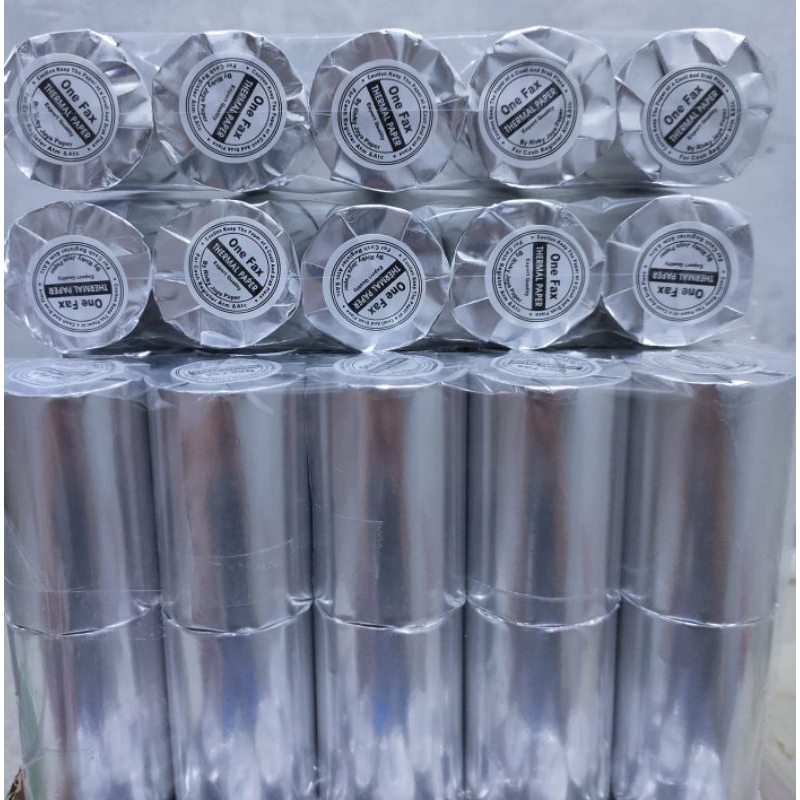 

Kertas kasir thermal edc bluetooth 58x40 paket 10 Roll