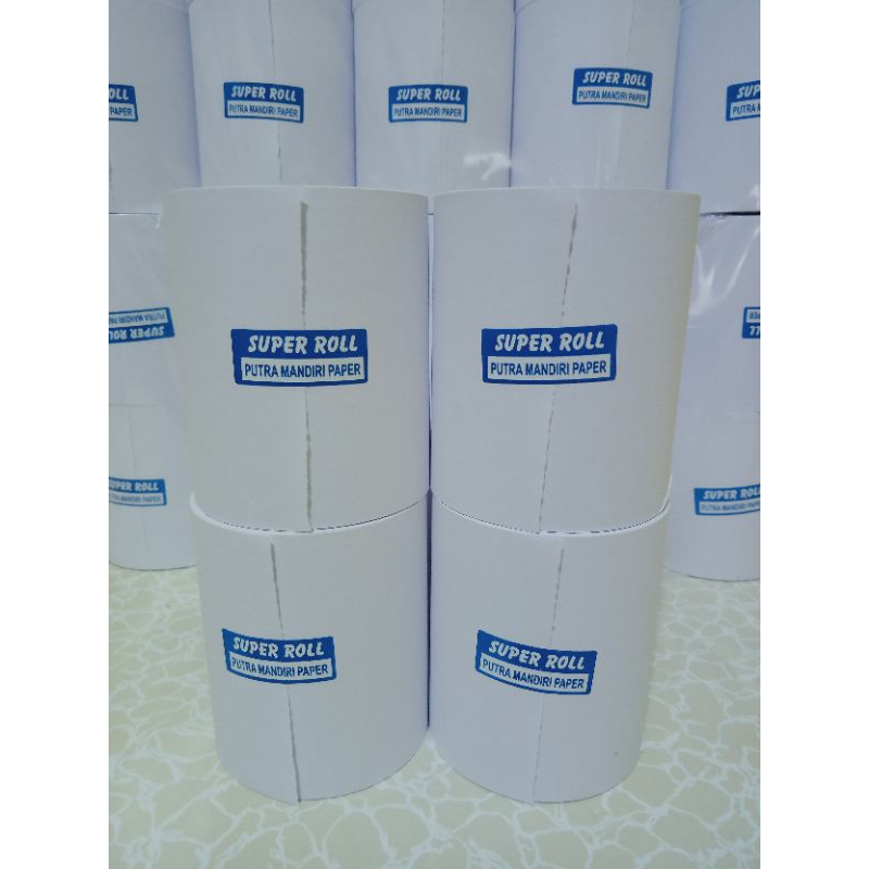 

kertas HVS 75x60 struk kasir/parkir isi 100roll/pcs