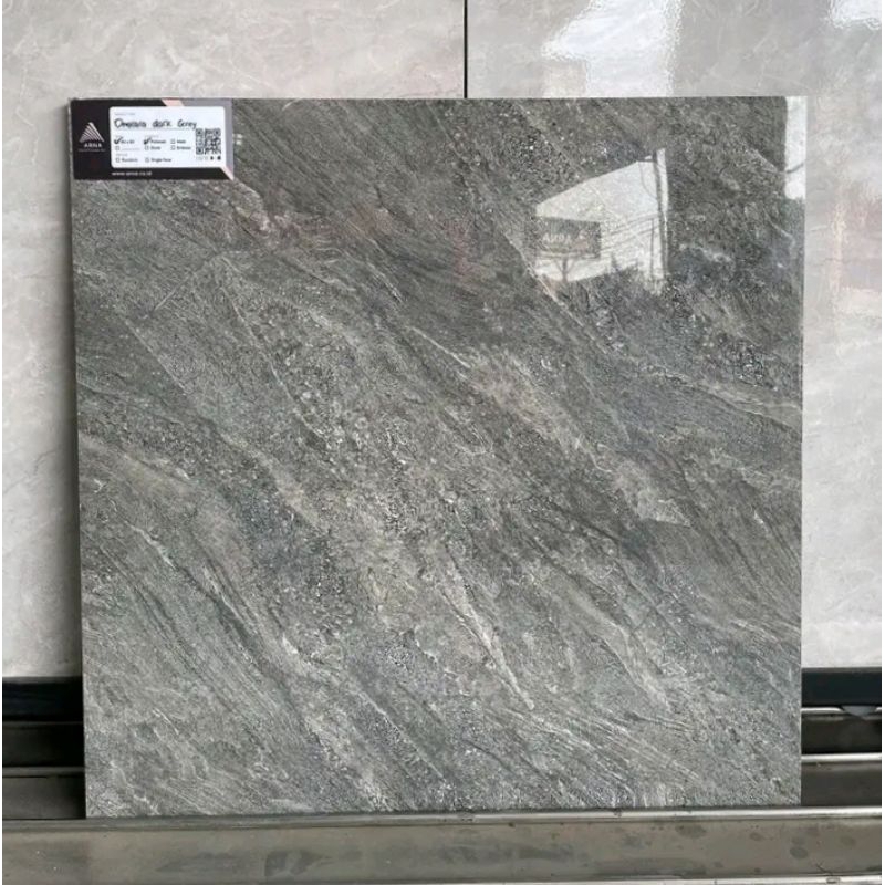 Granit arna 60x60 omcara dark grey