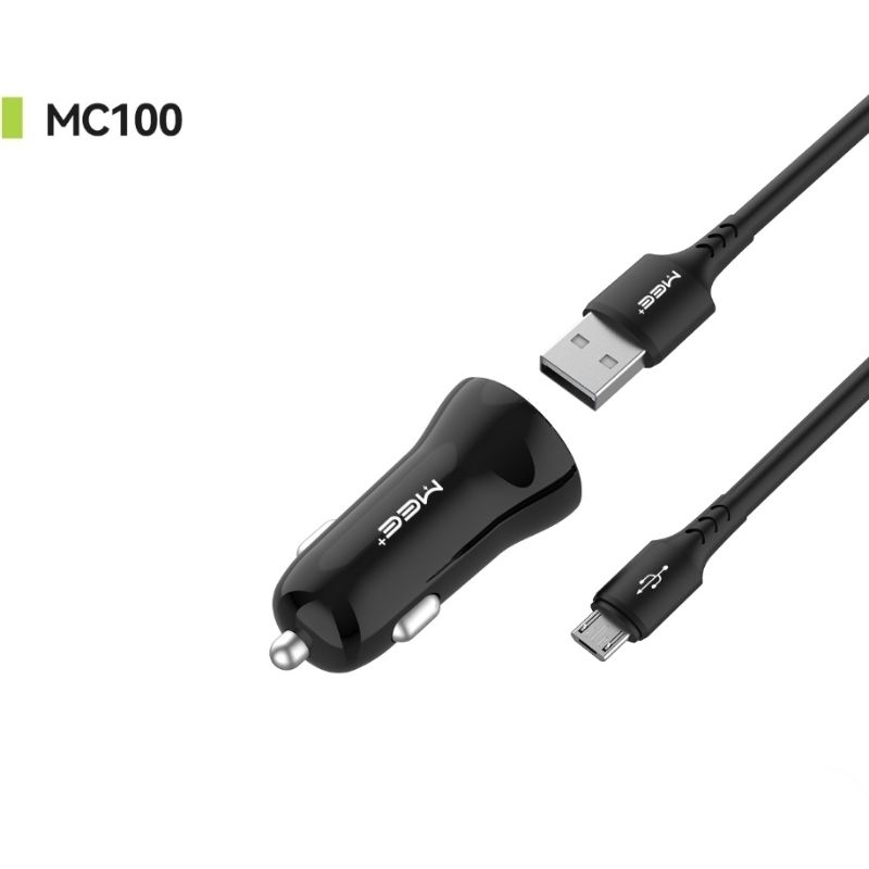 Foomee Mee+ MC100-M Car Charger Fast Charging 3.1A with Micro USB Cable