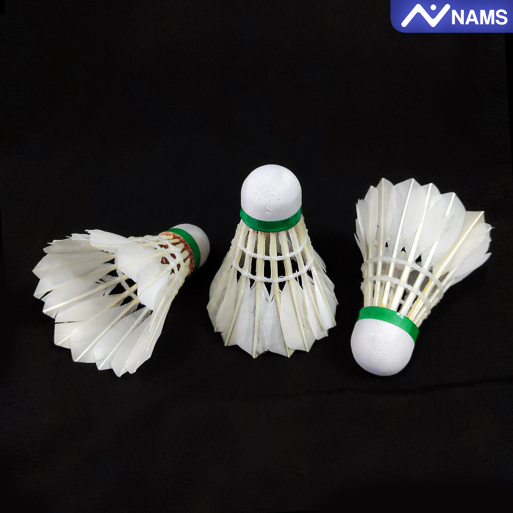 NAMS SHUTTLECOCK BASIC D / KOK BADMINTON / BULUTANGKIS 12pcs