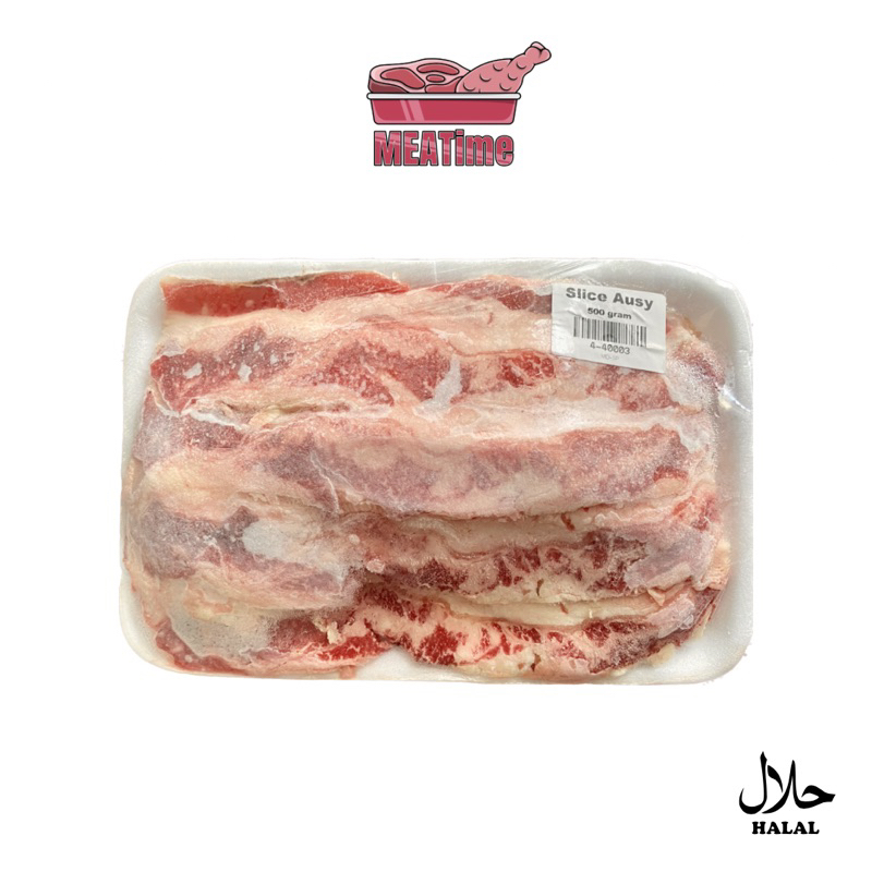 

Daging slice ausy polos (daging bbq/shabu-shabu)