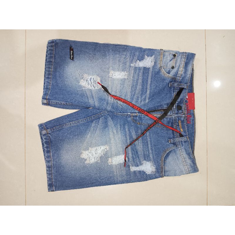 Terlaris Celana Pendek Jeans Sobek