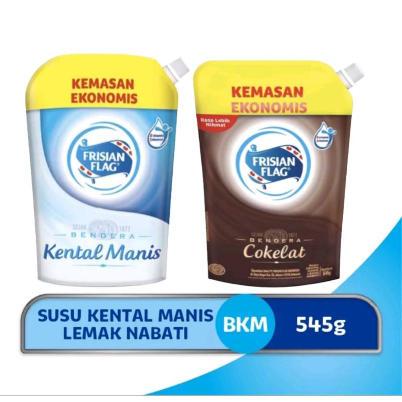 

Frisian flag susu kental manis pouch 545g