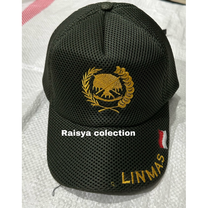 topi linmas / topi hansip