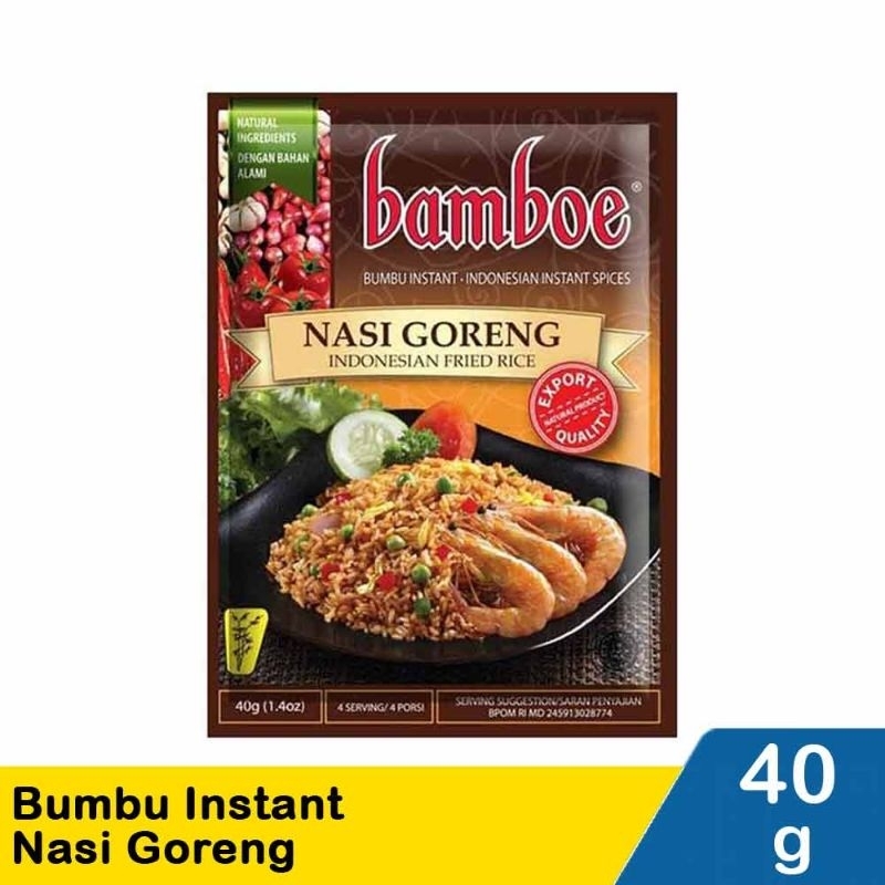 

Bamboe Bumbu Instant Nasi Goreng 40G