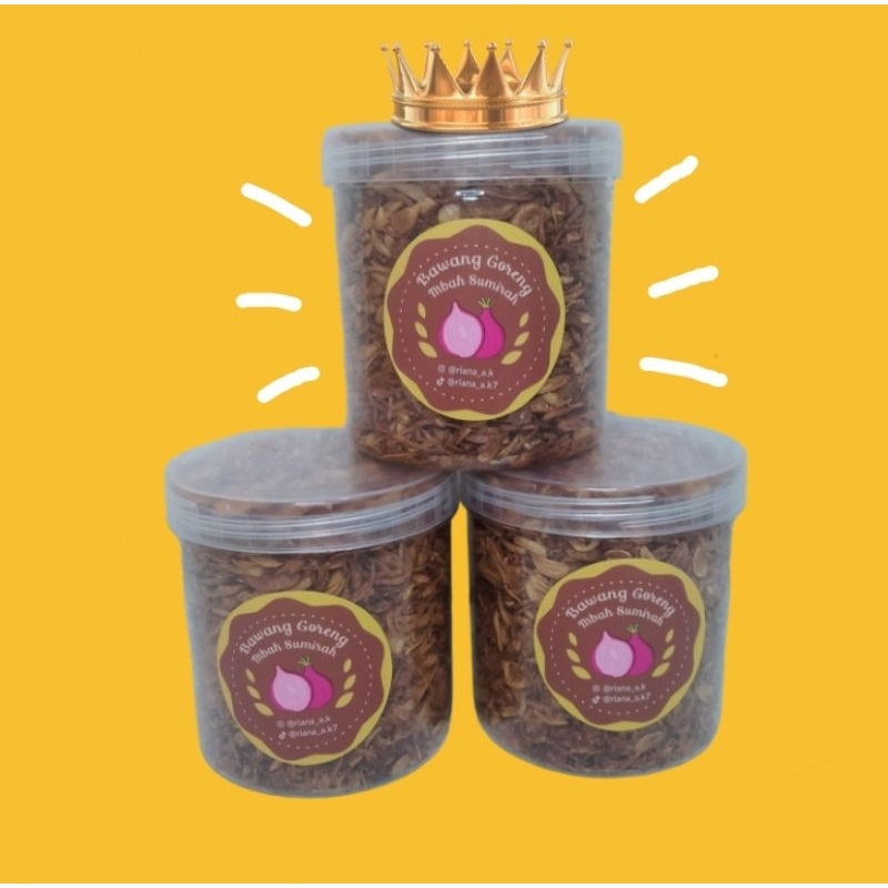 

Bawang Goreng Mbah Sumirah (Original ) isi 150 gram