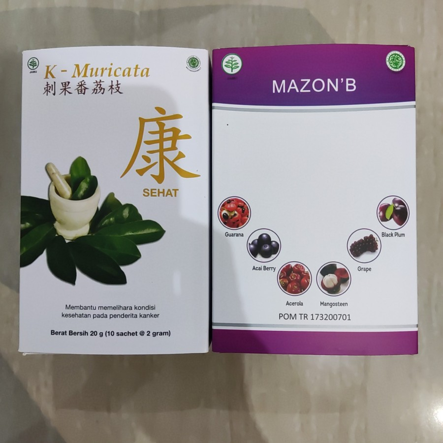 K muricata Dan Mazon B Obat Herbal Ginjal Kanker Hiv Benjolan Payudara Gondok Jantung Kista Tumor 10