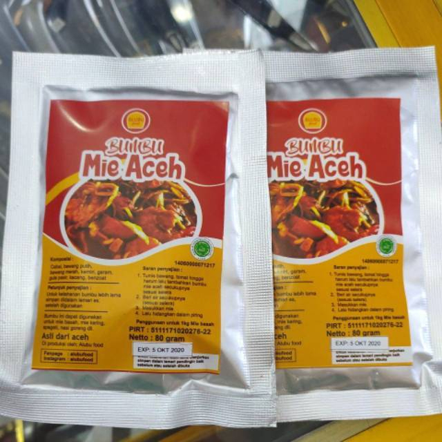 

BUMBU MIE ACEH/HALAL