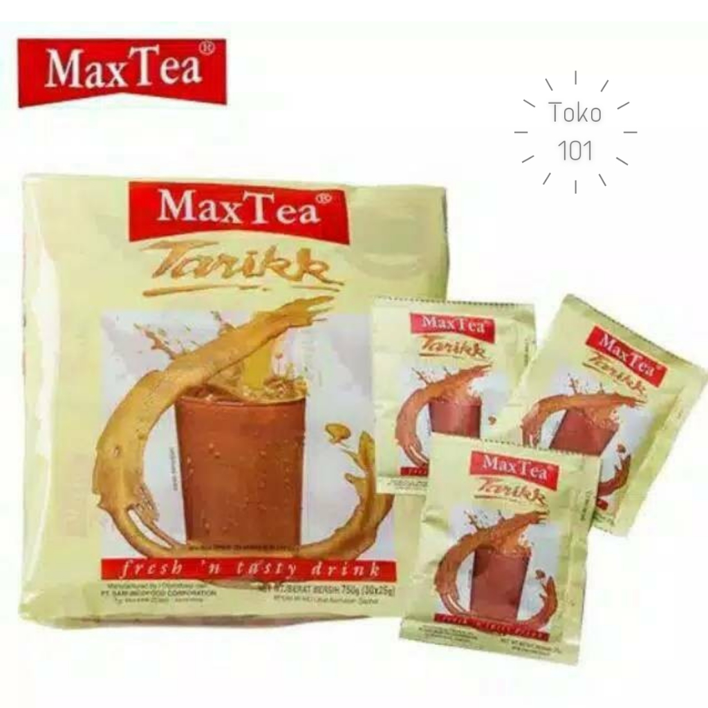 

MaxTea Teh Tarik Isi 10 Sachet