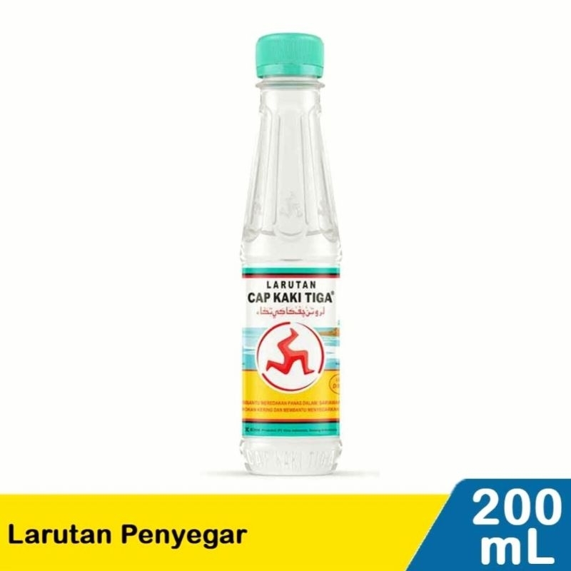 

Larutan CAP KAKI TIGA Botol 200 Ml Larutan Kaki Tiga Kaki 3 Botol