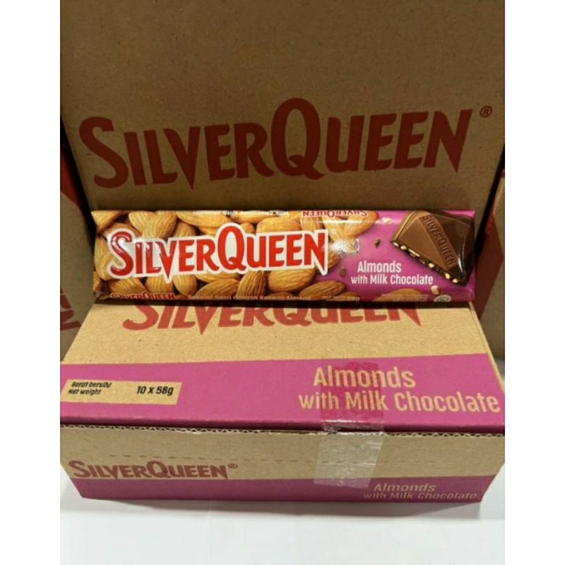 

Silverqueen Almond 55 gram per box