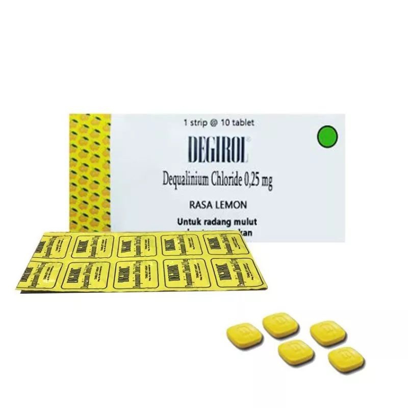 Degirol tablet hisap
