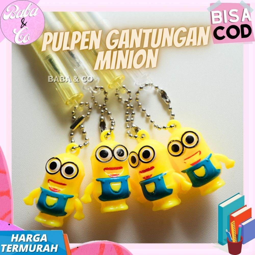 

PULPEN MURAH PEN GANTUNGAN MINION LUCU UNIK MURAH PEN GANTUNG MINION PULPEN MINION COD