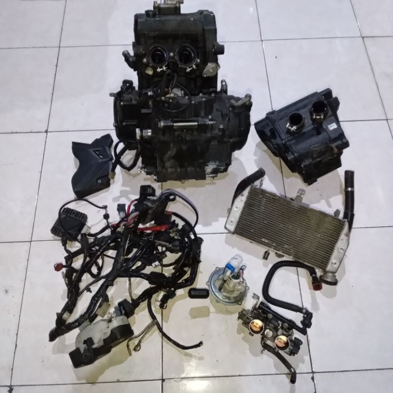 mesin r25 atau mt25 fulset kelistrikan