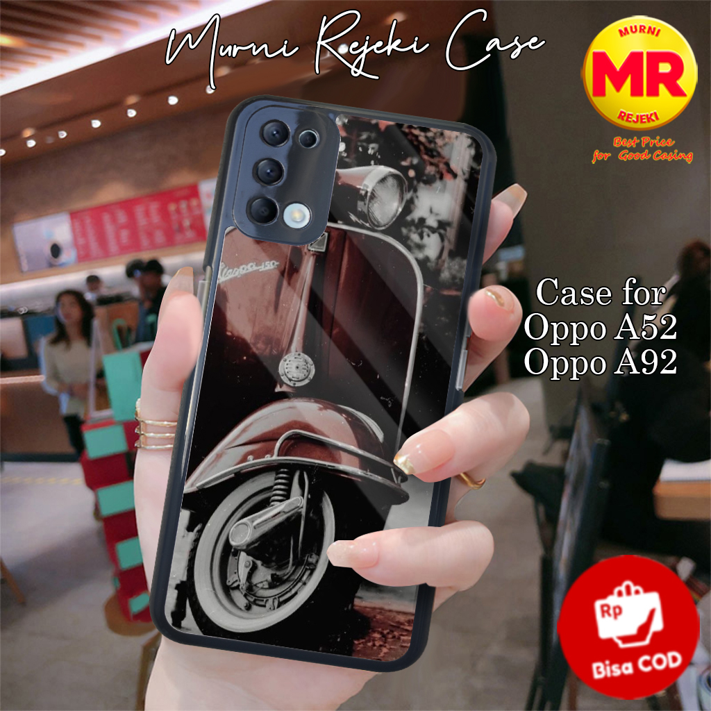 Casing Hp Oppo A52 Oppo A92 Case Oppo A52 A92 Motif MOTORKLASIK Keren Casing Terbaru Case Anime Soft