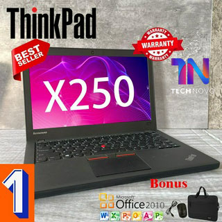 Lenovo thinkpad laptop X250 Core i3/i5/i7 4gb/8gb RAM 128gb/256gb SSD peningkatan mulus second berkualitas/Laptop bergaransi selama 1 bulan IPS， US keyboard，