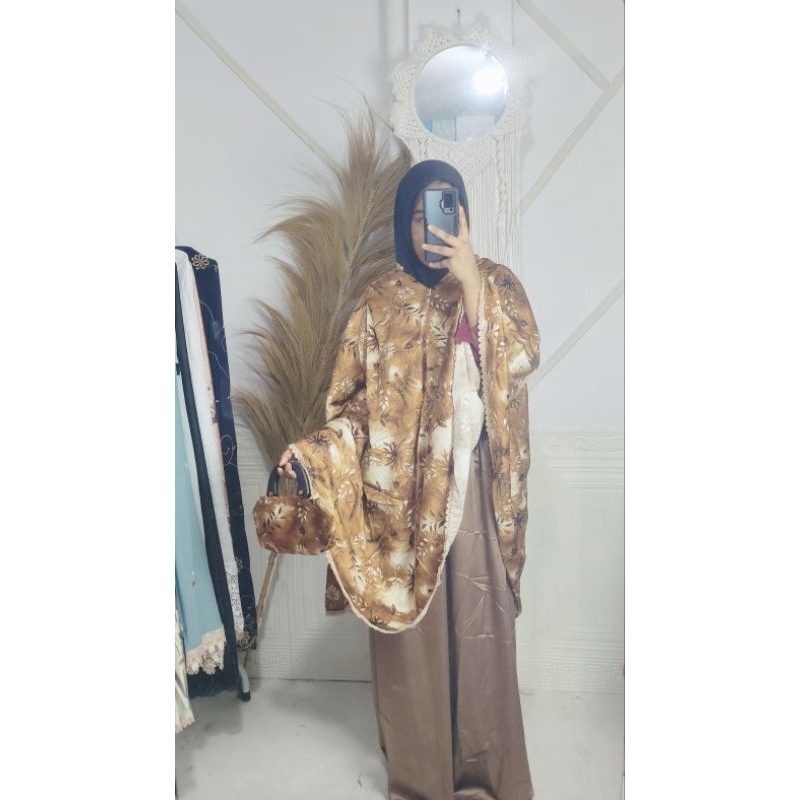 Mukenah silk dior 2in1