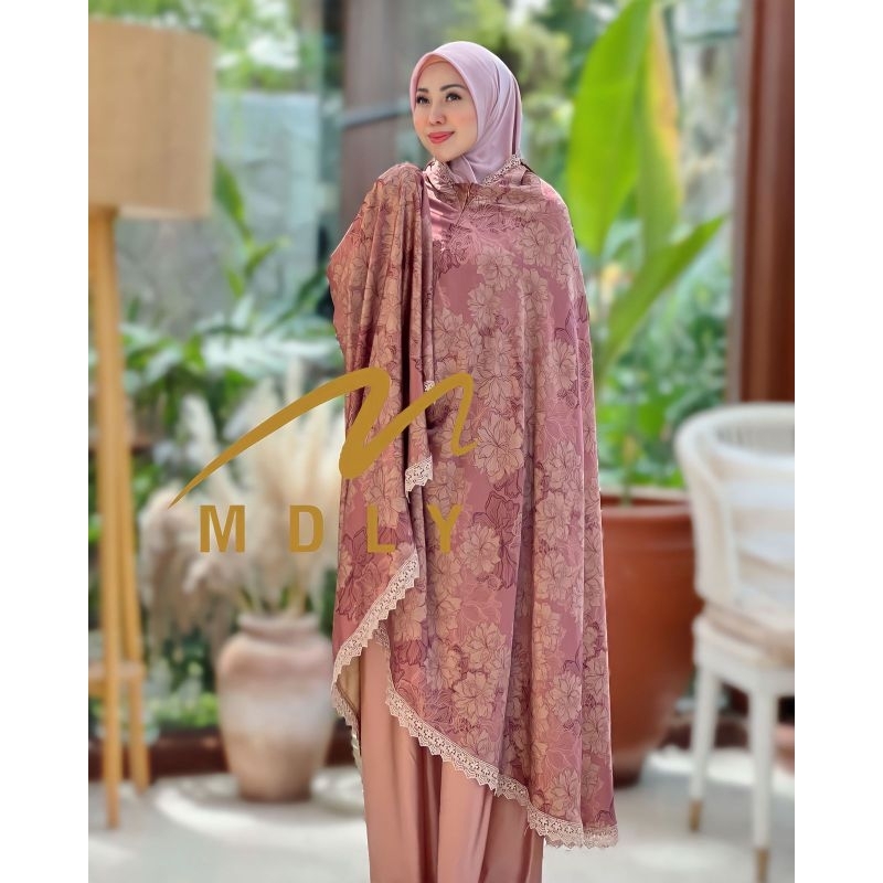mukena motif mukena armany silk -ORI brand MDLY