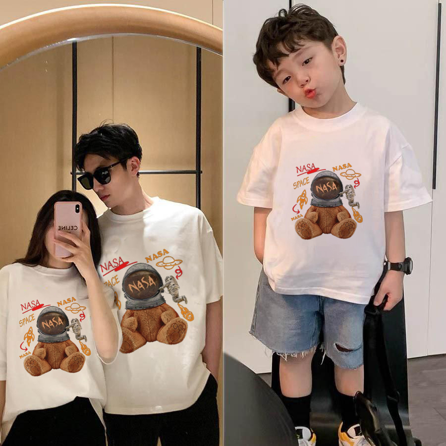 Amspro Baju Kaos Family Kaos Couple Baju Couple Keluarga Kaos Oversized Nasa