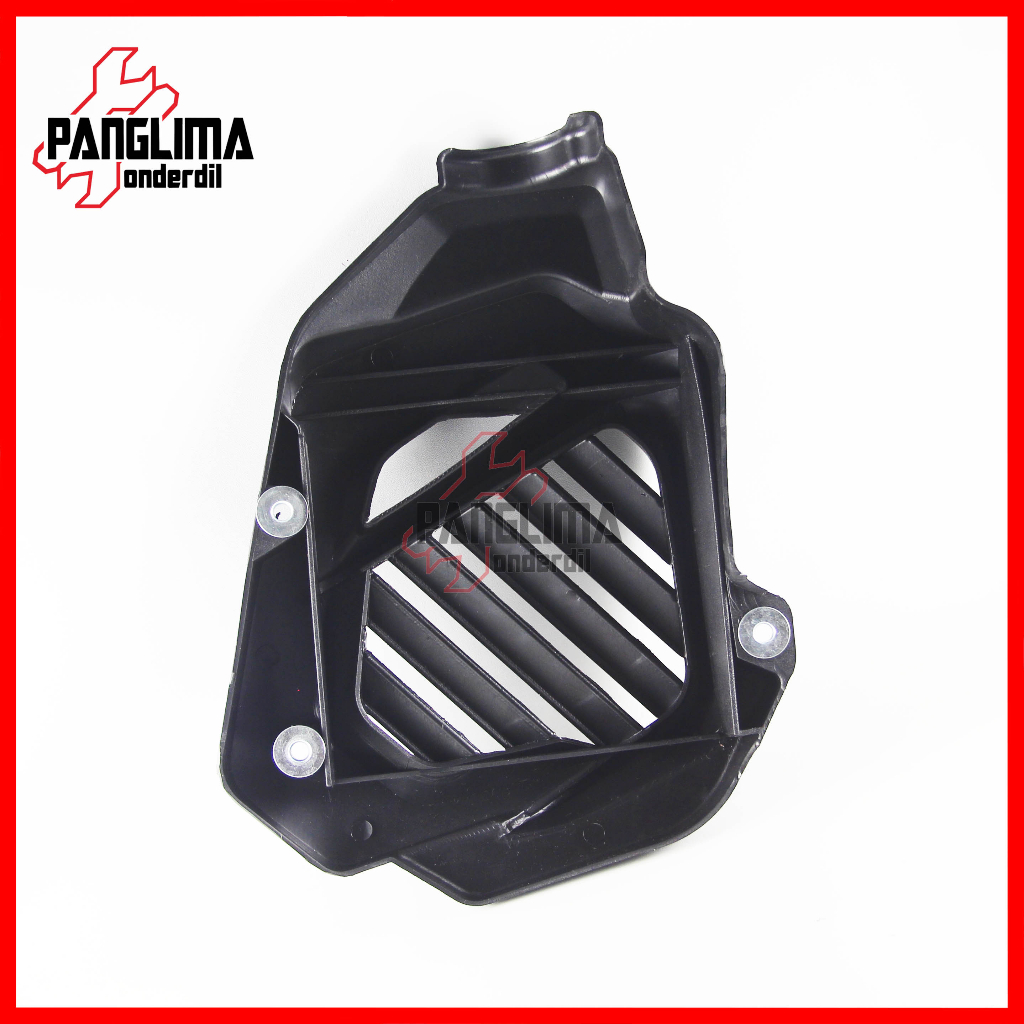 Cover Radiator Honda Vario Techno 125 FI F1 Old Lama Penutup Tutup Tameng Pelindung Magnet Magnit Polos Hitam