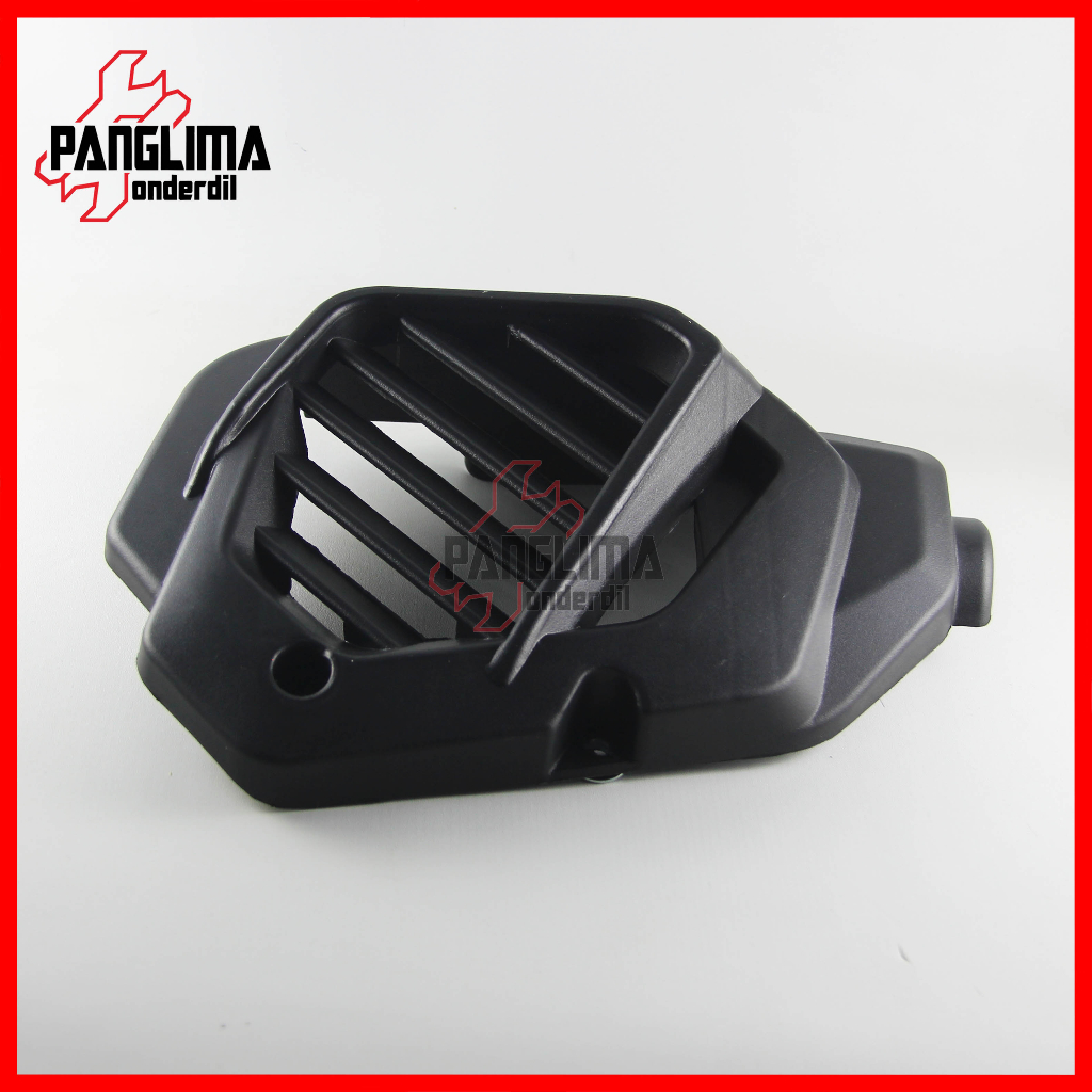 Cover Radiator Honda Vario Techno 125 FI F1 Old Lama Penutup Tutup Tameng Pelindung Magnet Magnit Polos Hitam