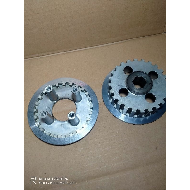 Rumah kampas kopling kaki 4 Megapro Primus original part