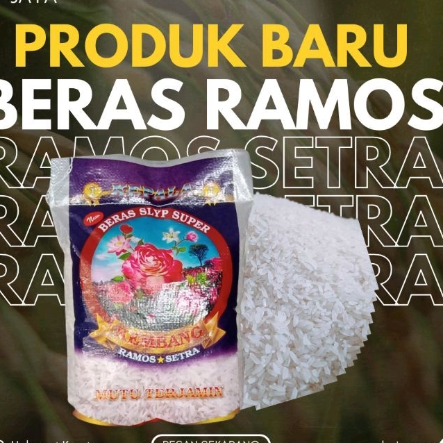 

Beras Ramos Setra 5Kg/ Beras Ramos Murah/ Beras Premium Ramos