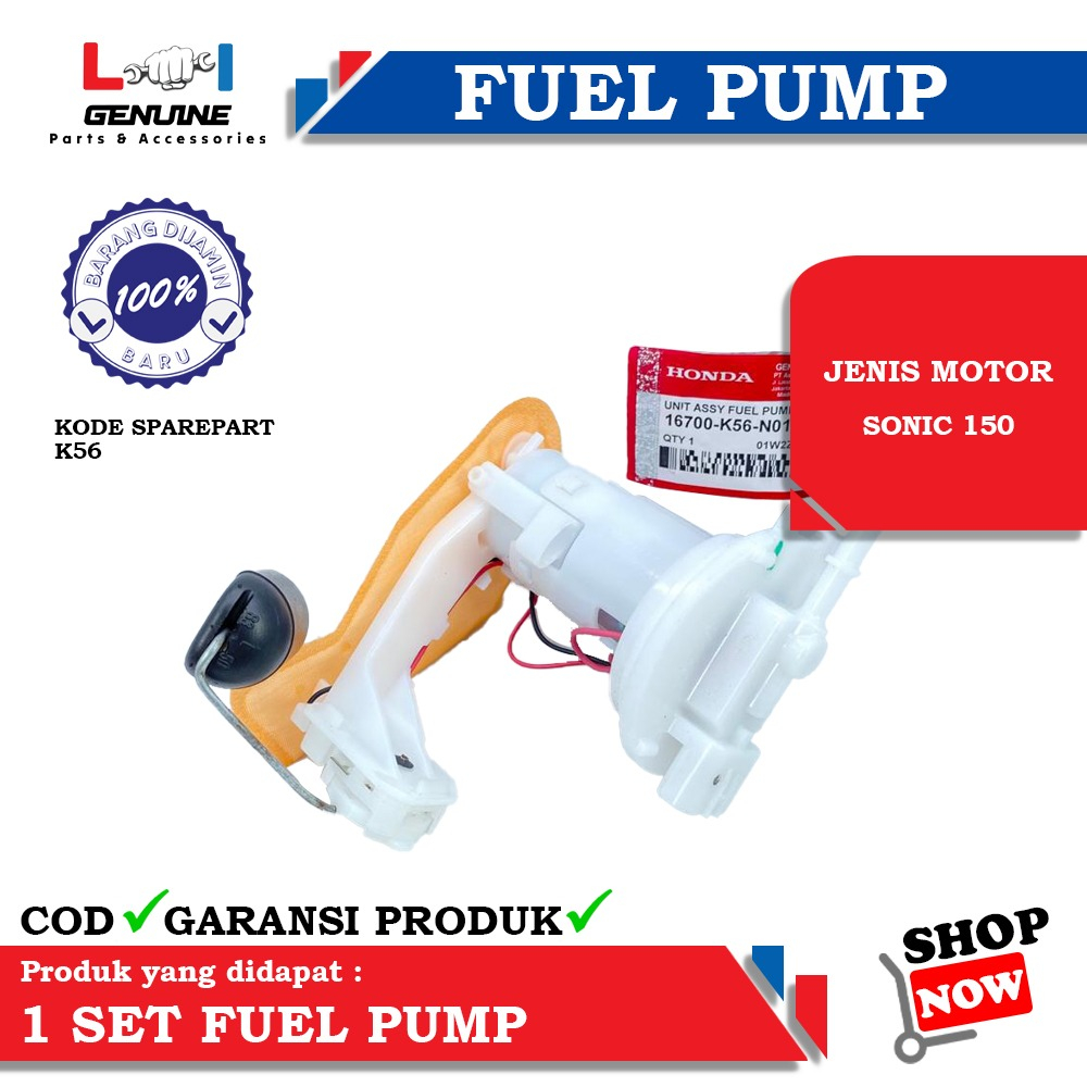 -LOI- FUEL PUMP ASSY POMPA BENSIN LENGKAP SONIC 150 K56