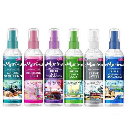 Parfum Marina Hair &amp; Body Mist Cologne 100 ml All Variant