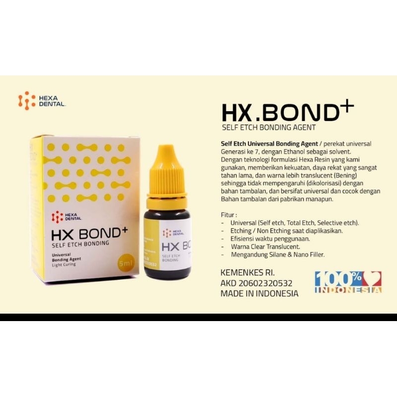 HX Bond+ Gen 7 Self Etch Bonding Agen