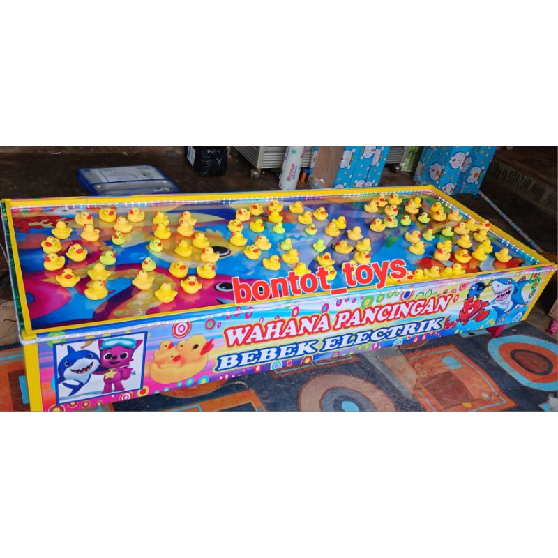 pancingan bebek elektrik buat usaha pasar