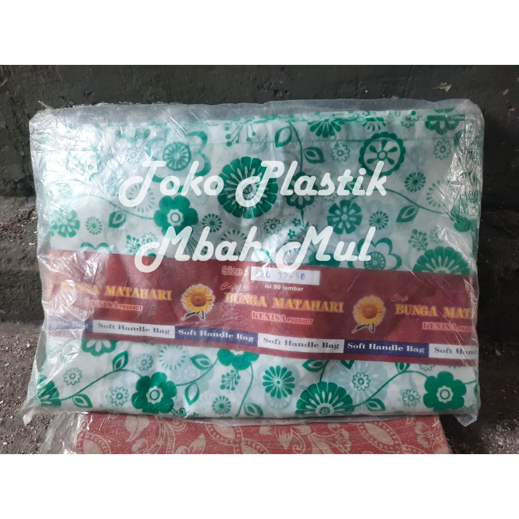 Kresek motif batik 100 biji