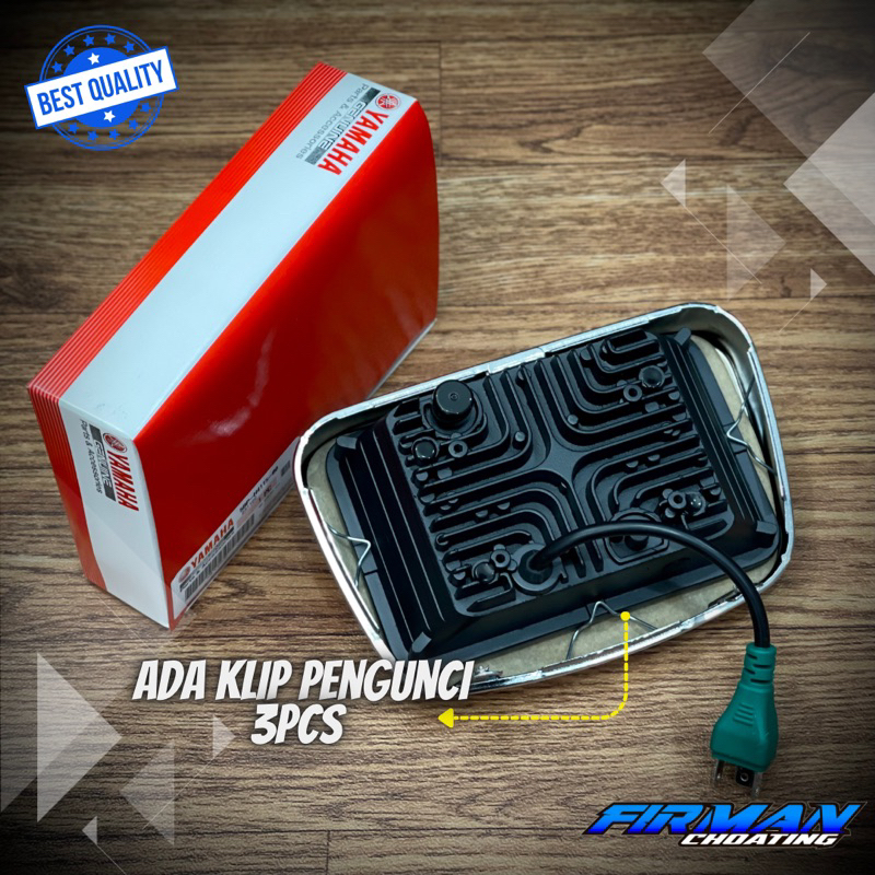 LAMPU DAYMAKER RX KING MATA 4 ORIGINAL (Tanpa batok belakang)