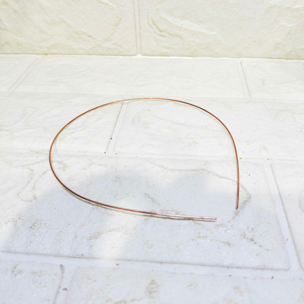 (12 pcs) bando kawat tembaga bahan dasar craft kerajinan tangan