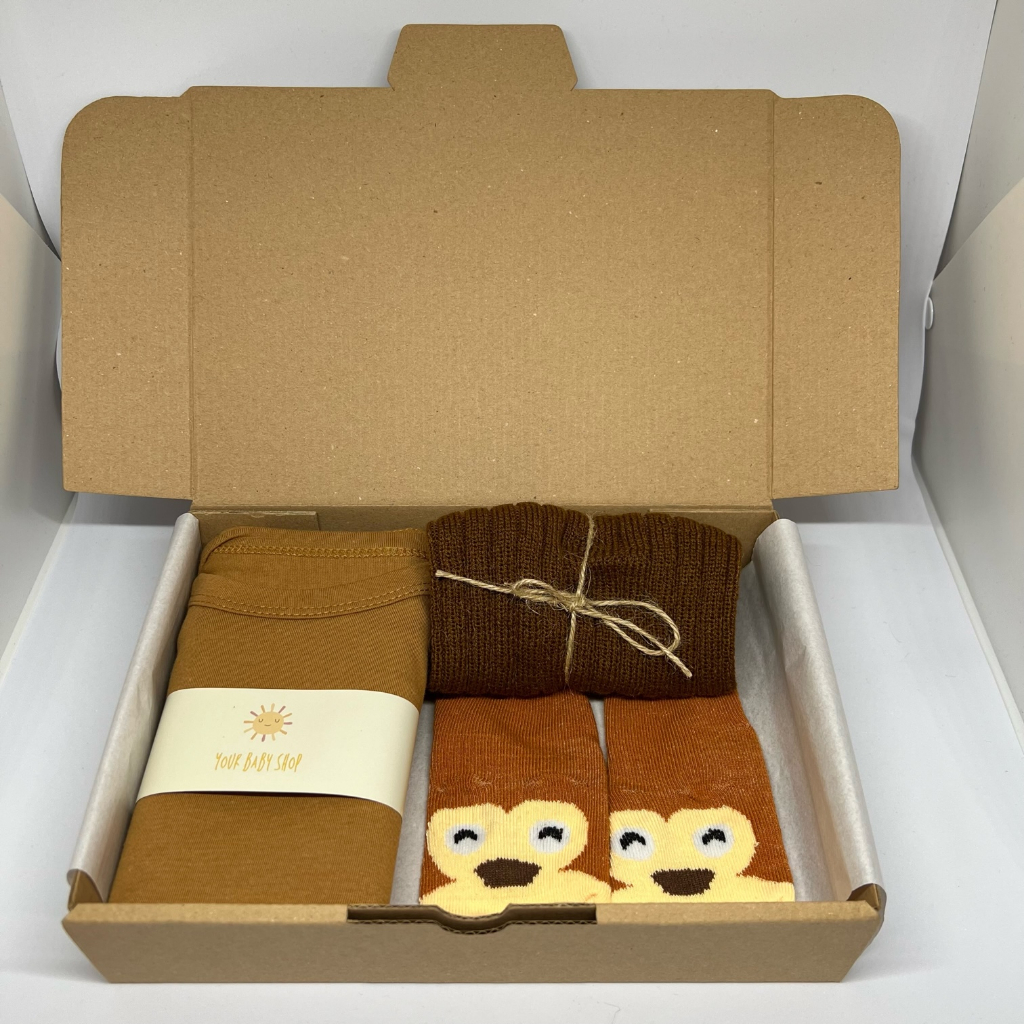 YBS Hampers 3in1 Newborn Baby Gift Set Kado Lahiran Baju Topi Prewalker Hadiah Parcel Bayi Baru Lahir Premium Unisex