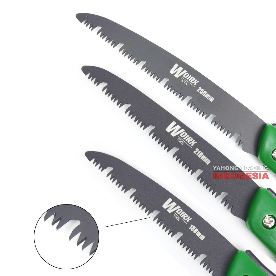 Gergaji Lipat Serbaguna Gergaji Kayu Ranting Folding Saw WOIRX TOOL